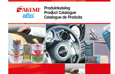 <b>NEU: </b> AKEMI Produktekatalog fürs Auto